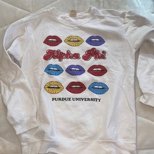 Purdue Alpha Phi Crew neck